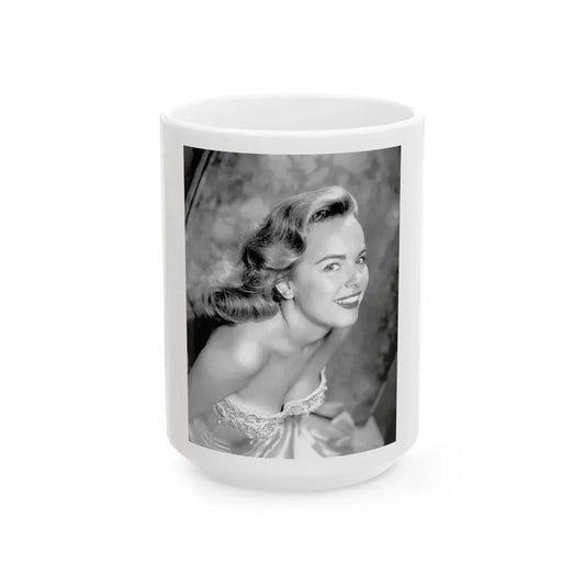 Terry Moore #4311 (Vintage Female Icon) White Coffee Mug 15oz - Go Mug Yourself