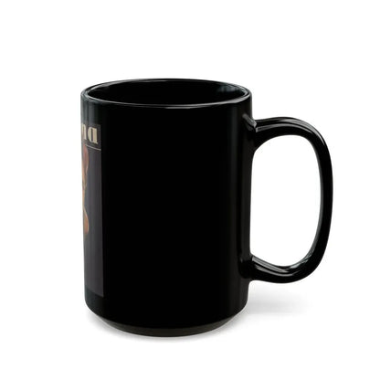 Terry Moore #434 - Mag. Cover (Vintage Female Icon) Black Coffee Mug - Go Mug Yourself