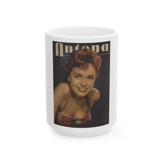 Terry Moore #434 - Mag. Cover (Vintage Female Icon) White Coffee Mug 15oz - Go Mug Yourself