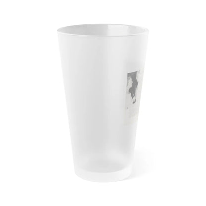 Terry Moore #440 - 66 PHOTOGRAPHS OF Terry MOORE U.K. Pocket Mag. Pages 10 & 11 (Vintage Female Icon) Frosted Pint Glass 16oz-Go Mug Yourself