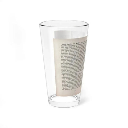 Terry Moore #446 - 66 PHOTOGRAPHS OF Terry MOORE U.K. Pocket Mag. Pages 22 & 23 (Vintage Female Icon) Pint Glass 16oz - Go Mug Yourself