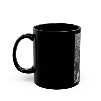 Terry Moore #452 - 66 PHOTOGRAPHS OF Terry MOORE U.K. Pocket Mag. Pages 34 & 35 (Vintage Female Icon) Black Coffee Mug - Go Mug Yourself