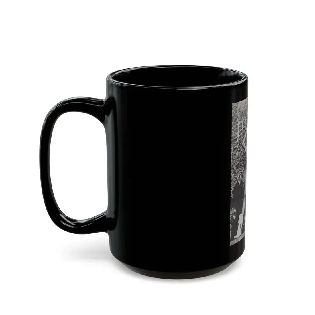 Terry Moore #452 - 66 PHOTOGRAPHS OF Terry MOORE U.K. Pocket Mag. Pages 34 & 35 (Vintage Female Icon) Black Coffee Mug - Go Mug Yourself