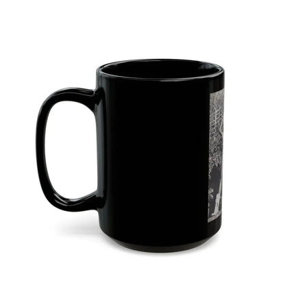 Terry Moore #452 - 66 PHOTOGRAPHS OF Terry MOORE U.K. Pocket Mag. Pages 34 & 35 (Vintage Female Icon) Black Coffee Mug - Go Mug Yourself