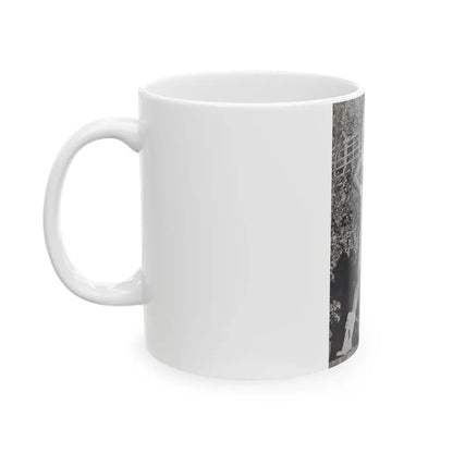 Terry Moore #452 - 66 PHOTOGRAPHS OF Terry MOORE U.K. Pocket Mag. Pages 34 & 35 (Vintage Female Icon) White Coffee Mug - Go Mug Yourself
