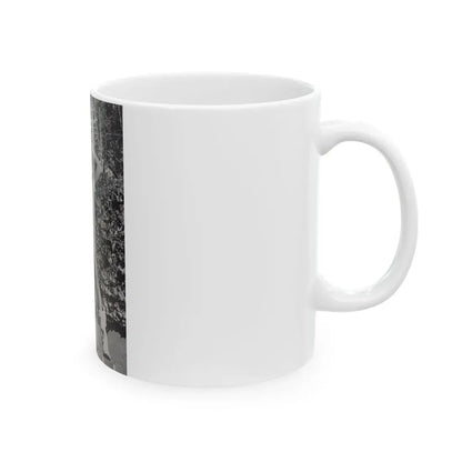 Terry Moore #452 - 66 PHOTOGRAPHS OF Terry MOORE U.K. Pocket Mag. Pages 34 & 35 (Vintage Female Icon) White Coffee Mug - Go Mug Yourself