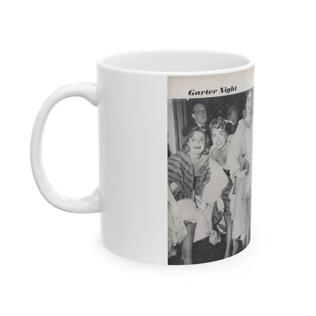 Terry Moore #455 - 66 PHOTOGRAPHS OF Terry MOORE U.K. Pocket Mag. Pages 40 & 41 (Vintage Female Icon) White Coffee Mug - Go Mug Yourself