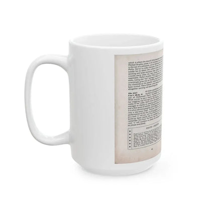 Terry Moore #467 - 66 PHOTOGRAPHS OF Terry MOORE U.K. Pocket Mag. Inside Back Cover Page 66 (Vintage Female Icon) White Coffee Mug - Go Mug Yourself