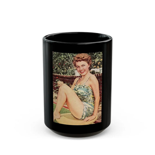 Terry Moore #479 (Vintage Female Icon) Black Coffee Mug-15oz-Go Mug Yourself