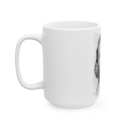 Terry Moore #4822 (Vintage Female Icon) White Coffee Mug-Go Mug Yourself