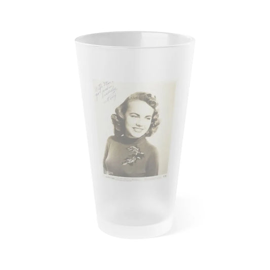 Terry Moore #487 (Vintage Female Icon) Frosted Pint Glass 16oz-16oz-Frosted-Go Mug Yourself