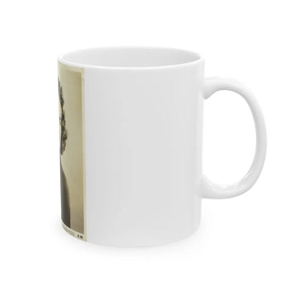 Terry Moore #487 (Vintage Female Icon) White Coffee Mug-Go Mug Yourself