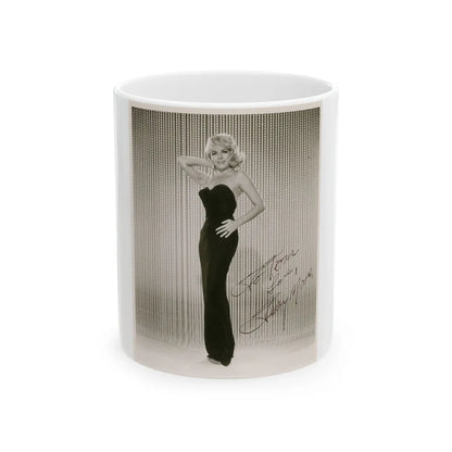Terry Moore #488 (Vintage Female Icon) White Coffee Mug-11oz-Go Mug Yourself