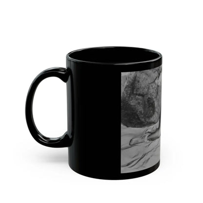 Terry Moore #49 (Vintage Female Icon) Black Coffee Mug-Go Mug Yourself