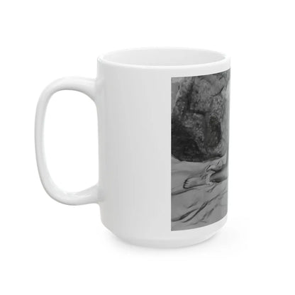 Terry Moore #49 (Vintage Female Icon) White Coffee Mug-Go Mug Yourself