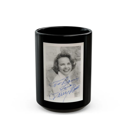 Terry Moore #491 (Vintage Female Icon) Black Coffee Mug-15oz-Go Mug Yourself