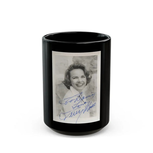 Terry Moore #491 (Vintage Female Icon) Black Coffee Mug 15oz - Go Mug Yourself