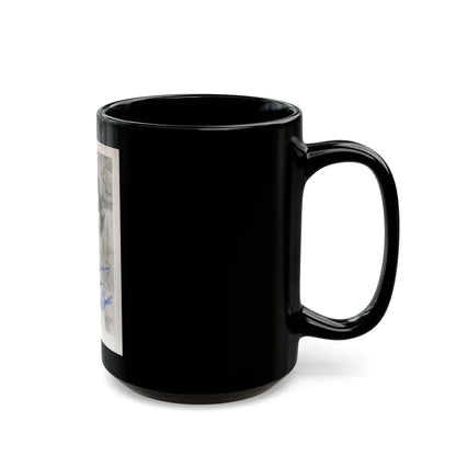 Terry Moore #491 (Vintage Female Icon) Black Coffee Mug-Go Mug Yourself