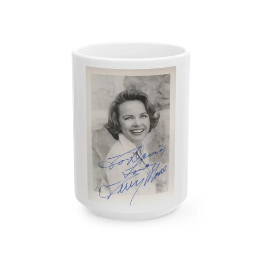 Terry Moore #491 (Vintage Female Icon) White Coffee Mug-15oz-Go Mug Yourself