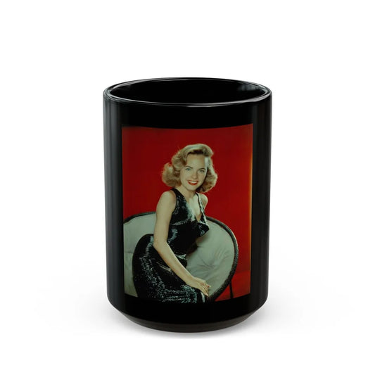 Terry Moore #494 (Vintage Female Icon) Black Coffee Mug-15oz-Go Mug Yourself