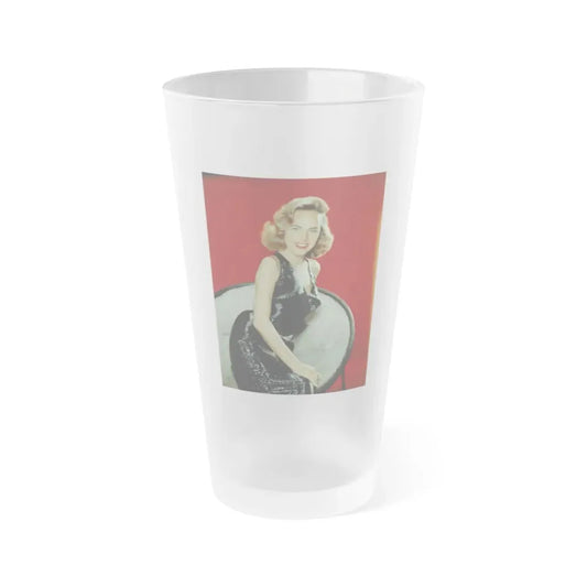 Terry Moore #494 (Vintage Female Icon) Frosted Pint Glass 16oz 16oz Frosted - Go Mug Yourself