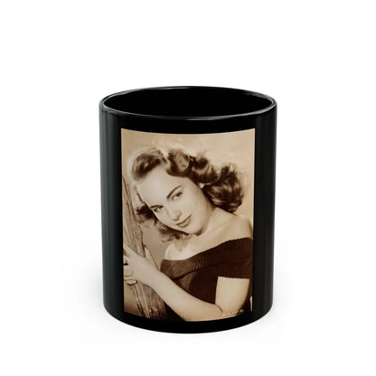 Terry Moore #499 (Vintage Female Icon) Black Coffee Mug-11oz-Go Mug Yourself