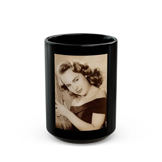 Terry Moore #499 (Vintage Female Icon) Black Coffee Mug-15oz-Go Mug Yourself
