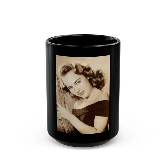 Terry Moore #499 (Vintage Female Icon) Black Coffee Mug 15oz - Go Mug Yourself
