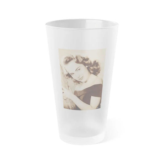 Terry Moore #499 (Vintage Female Icon) Frosted Pint Glass 16oz-16oz-Frosted-Go Mug Yourself