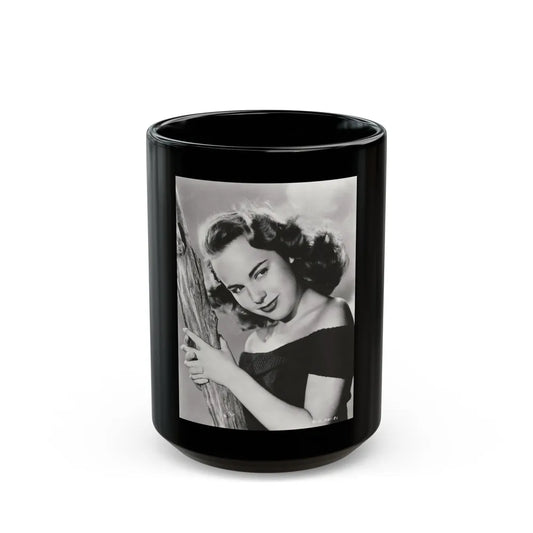 Terry Moore #4991 (Vintage Female Icon) Black Coffee Mug-15oz-Go Mug Yourself