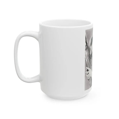 Terry Moore #4991 (Vintage Female Icon) White Coffee Mug-Go Mug Yourself
