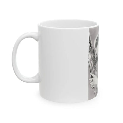 Terry Moore #4991 (Vintage Female Icon) White Coffee Mug-Go Mug Yourself