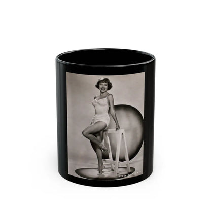 Terry Moore #50 (Vintage Female Icon) Black Coffee Mug-11oz-Go Mug Yourself