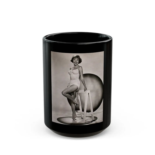 Terry Moore #50 (Vintage Female Icon) Black Coffee Mug-15oz-Go Mug Yourself