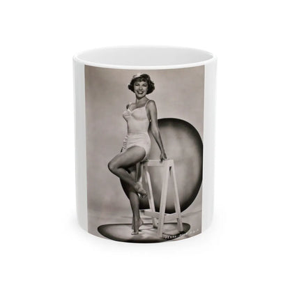 Terry Moore #50 (Vintage Female Icon) White Coffee Mug-11oz-Go Mug Yourself