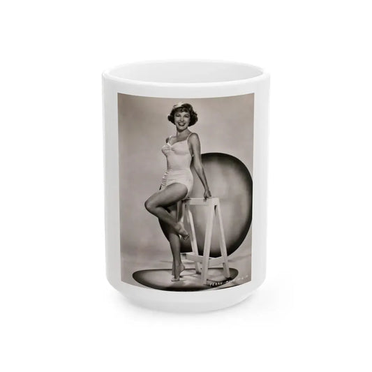 Terry Moore #50 (Vintage Female Icon) White Coffee Mug 15oz - Go Mug Yourself