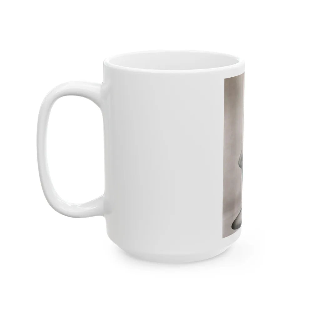 Terry Moore #50 (Vintage Female Icon) White Coffee Mug-Go Mug Yourself