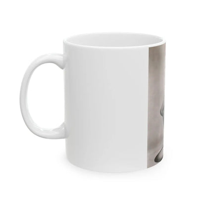 Terry Moore #50 (Vintage Female Icon) White Coffee Mug-Go Mug Yourself