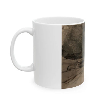 Terry Moore #501 (Vintage Female Icon) White Coffee Mug-Go Mug Yourself