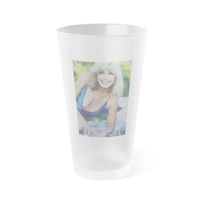 Terry Moore #504 (Vintage Female Icon) Frosted Pint Glass 16oz 16oz Frosted - Go Mug Yourself