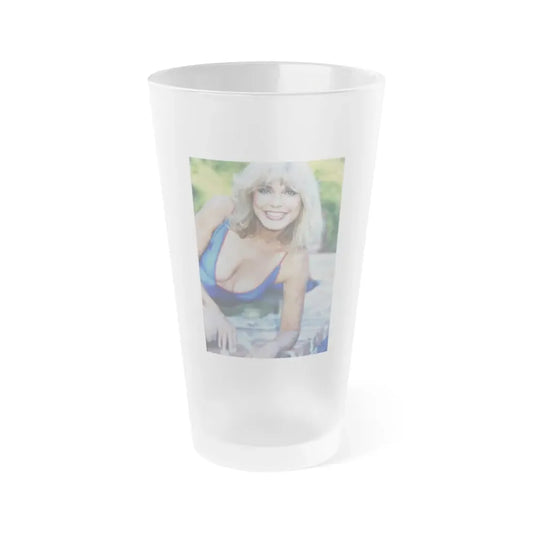 Terry Moore #504 (Vintage Female Icon) Frosted Pint Glass 16oz 16oz Frosted - Go Mug Yourself