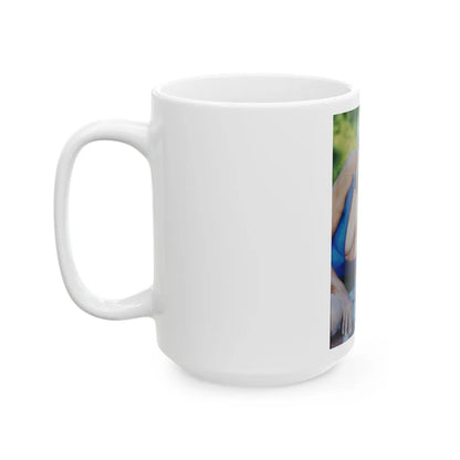 Terry Moore #504 (Vintage Female Icon) White Coffee Mug-Go Mug Yourself