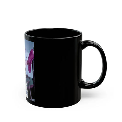 Terry Moore #509 (Vintage Female Icon) Black Coffee Mug-Go Mug Yourself