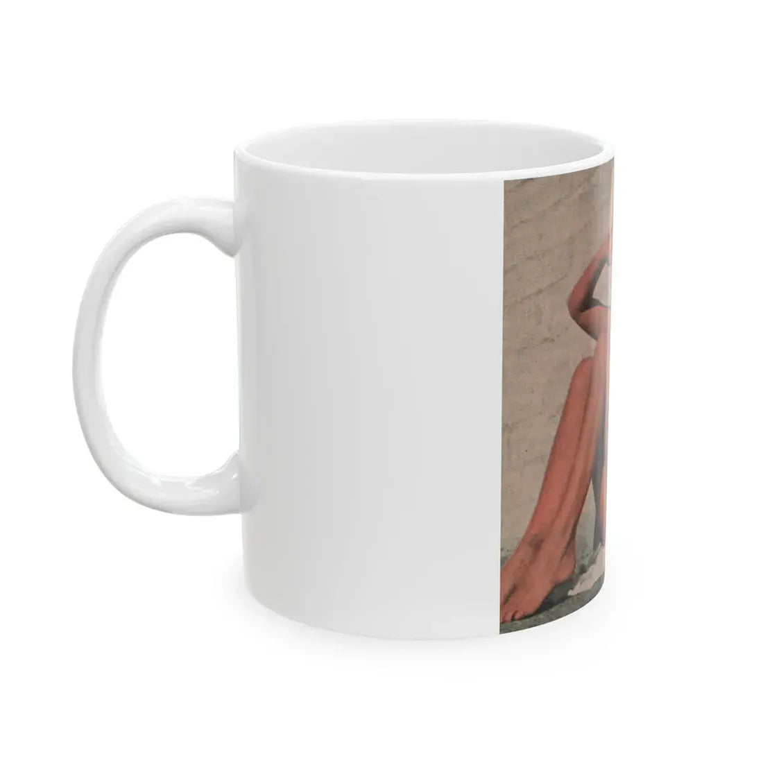 Terry Moore #517 - 4x4 Magazine Page Photo Clipping (Vintage Female Icon) White Coffee Mug - Go Mug Yourself