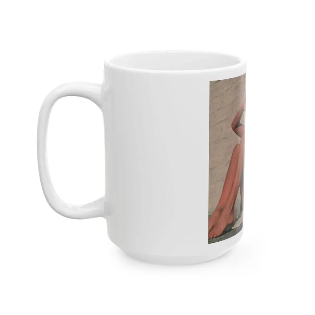 Terry Moore #517 - 4x4 Magazine Page Photo Clipping (Vintage Female Icon) White Coffee Mug - Go Mug Yourself