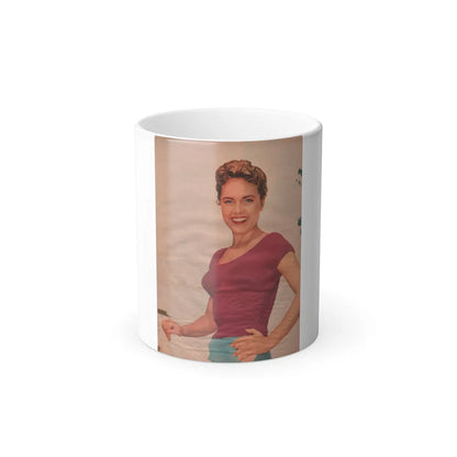 Terry Moore #519 - Magazine Page Photo (Vintage Female Icons) Color Changing Mug 11oz-11oz-Go Mug Yourself