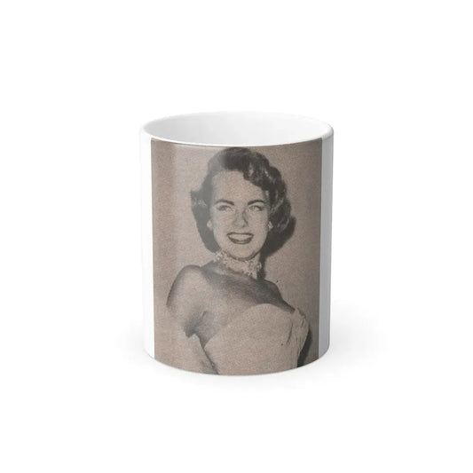 Terry Moore #520 - 2x3 Magazine Photo Page Clipping (Vintage Female Icon) Color Changing Mug 11oz 11oz - Go Mug Yourself