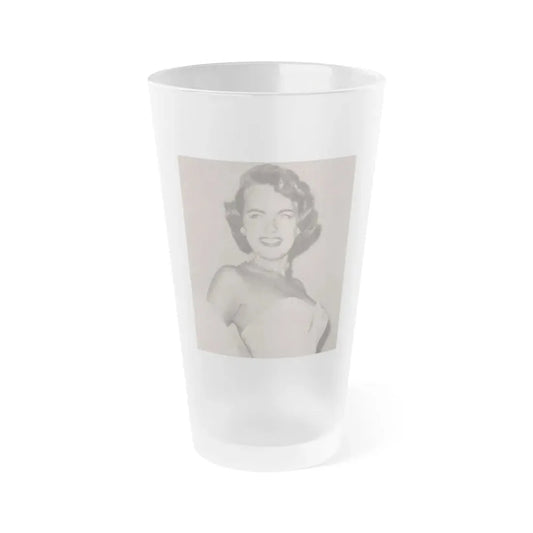 Terry Moore #520 - 2x3 Magazine Photo Page Clipping (Vintage Female Icon) Frosted Pint Glass 16oz 16oz Frosted - Go Mug Yourself