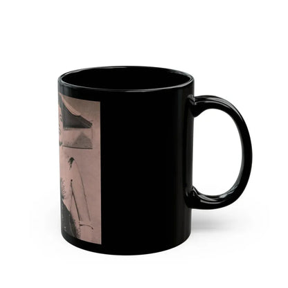 Terry Moore #521 - Magazine Photo Page Clipping (Vintage Female Icon) Black Coffee Mug - Go Mug Yourself