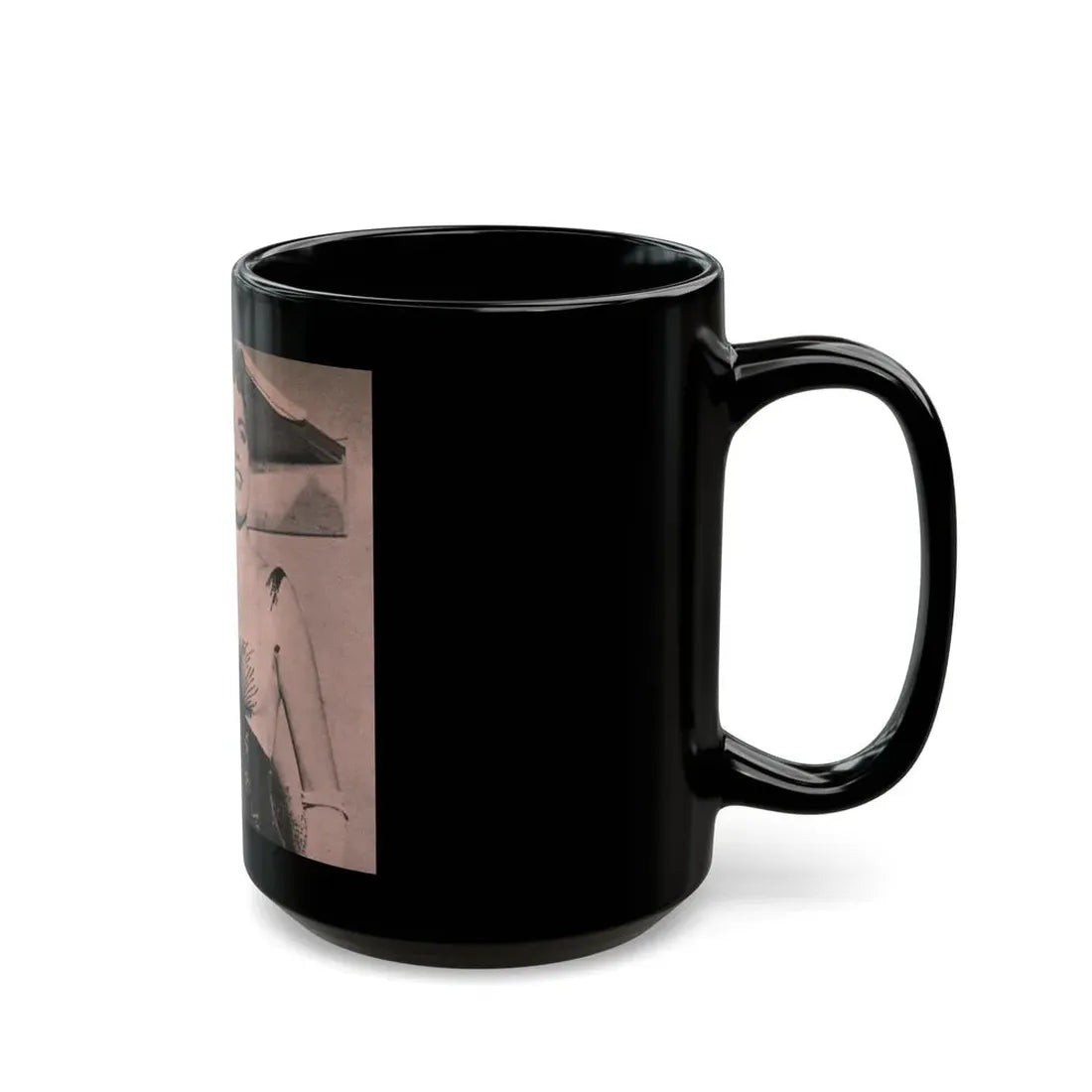 Terry Moore #521 - Magazine Photo Page Clipping (Vintage Female Icon) Black Coffee Mug - Go Mug Yourself
